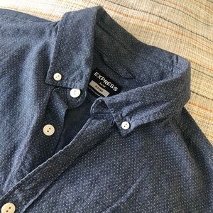 Express Men Short-Sleeves button down